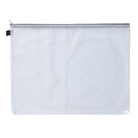FolderSys Reißverschlussbeutel Reißverschlussbeutel,  A3 46 cm x 35.2 cm transparent