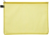 FolderSys Reißverschlussbeutel Reißverschlussbeutel,  A4 gelb 34.7 cm x 26.2 cm gelb