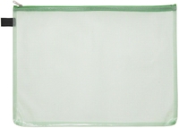 FolderSys Reißverschlussbeutel Reißverschlussbeutel,  A4 grün 34.7 cm x 26.2 cm grün