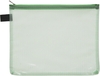 FolderSys Reißverschlussbeutel Reißverschlussbeutel,  A5 grün 24.4 cm x 19 cm grün