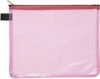 FolderSys Reißverschlussbeutel Reißverschlussbeutel,  A5 rot 24.4 cm x 19 cm rot