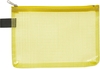 FolderSys Reißverschlussbeutel Reißverschlussbeutel,  A6 gelb 17.3 cm x 11.8 cm gelb