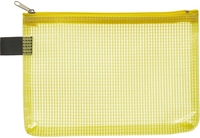 FolderSys Reißverschlussbeutel Reißverschlussbeutel,  A6 gelb 17.3 cm x 11.8 cm gelb