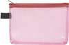 FolderSys Reißverschlussbeutel Reißverschlussbeutel,  A6 rot 17.3 cm x 11.8 cm rot