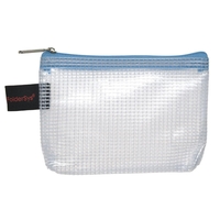 FolderSys Reißverschlussbeutel Reißverschlussbeutel,  A7 11.8 cm x 8.5 cm transparent