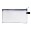FolderSys Reißverschlussbeutel Reißverschlussbeutel,  DINlang 21 cm x 11.2 cm transparent