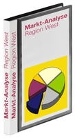 FolderSys Sichtbuch A5 Sichtbuch,  20 Hüllen A5 schwarz