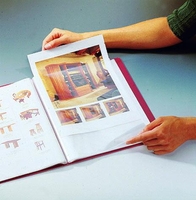 FolderSys Sichtbuch Sichtbücher, 40 Hüllen, bordeaux DIN A4 bordeaux