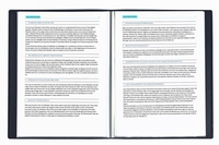 FolderSys Sichtbuch Sichtbuch,  40 Hüllen DIN A4 schwarz