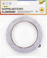 folia doppelseitiges Klebeband 10 mm x 18 m transparent