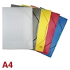 folia Sammelmappen folia Sammelm. A4 fs 5St. DIN A4 1 x weiß,  grau,  gelb,  rot,  blau