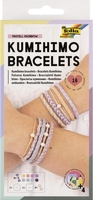 folia Schmuck-Basteln-Set folia Flechtbänder sort. 32039