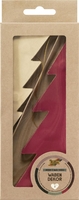 folia WabendekoTanne rot/beige
