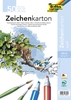 folia Zeichenblöcke folia Zeichenkarton A4 50Blatt DIN A4 50 Blatt