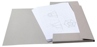 folia Zeichenmappen Folia Sammelmappe A3 o.Gummib. A3 grau