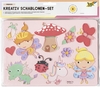 folia Zeichenschablonen-Set Zeichenschablonen PRINCESS 6St farbsortiert