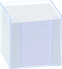 folia Zettelbox Zettelbox transparent-blau transparent blau