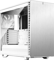 Fractal Design Define 7 - weiß,  Clear Tempered Glass