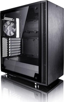 Fractal Design Define C - schwarz,  Tempered Glass