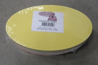 Franken Karten Oval sort 300St
