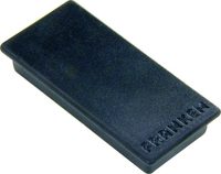 FRANKEN Magnete Magnet 23x50mm schw. VE 10 St. Schwarz