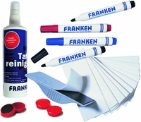 FRANKEN Moderationszubehör Junior Line 20 Teile weiß