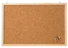 FRANKEN Pinnwand 80, 0 x 60, 0 cm Kork braun