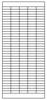FRANKEN Stecktafeln Franken Plantafel 5träg, 35fäch 31, 5 x 78, 3 cm 5 - Fach