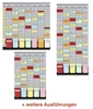 FRANKEN Stecktafeln Franken Plantafel 7träg.20fäch 47, 3 x 49, 0 cm 7 - Fach