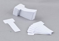 FRANKEN T-Steckkarten T-Steckkarten 1, 5cm Cremeweiß weiß