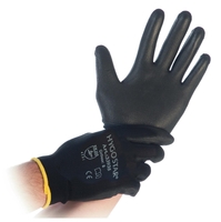 franz mensch Handschuhe Hands.Black Ace schw.M 12Paar M Schwarz