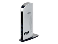 Fujitsu USB 3.0 Port Replicator PR08 Dicking Station,  Schwarz/Grau,  USB,  LAN,  DVI,  DisplayPort