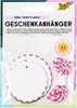 Geschenkanhänger RUND 12 St