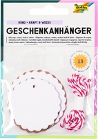 Geschenkanhänger RUND 12 St