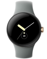 Google Pixel Watch (Wi-Fi) - 41mm in Champagne Gold mit Sportarmband in Hazel