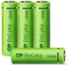 GP Akkus GP ReCyko+ 4 Akkus AA 1300 mAh Mignon AA 1.2 V