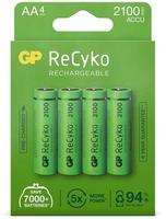 GP Akkus GP ReCyko+ 4 Akkus AA 2100 mAh Mignon AA 1.2 V