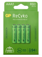 GP Akkus GP ReCyko+ 4 Akkus AAA 850 mAh Micro AAA 1.2 V