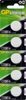 GP Knopfzellen Gp Lith.Knopfzellen CR2016 5er Knopfzelle 3 V