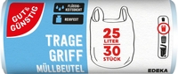 GUT&GÜNSTIG Müllbeutel 25, 0 l Transparent