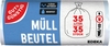 GUT&GÜNSTIG Müllbeutel 35, 0 l Transparent