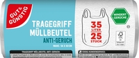 GUT&GÜNSTIG Müllbeutel ANTI-GERUCH 35, 0 l Transparent