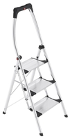Hailo Klapptritt Klapptritt-Leiter 3 Stufen 74 cm 3 Stufen alu