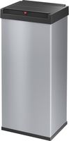 Hailo Mülleimer HAILO Big Box Swing XL silber 52, 0 l Silber