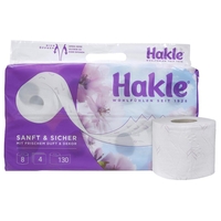 Hakle Toilettenpapier Hakle Toiletp.8rl.Sanft&sicher 4-lagig