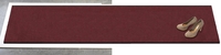 Hamat Fußmatte 120 cm x 300 cm rechteckig rot