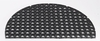 Hamat Fußmatte 45 cm x 75 cm halbrund schwarz