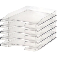 HAN Briefablagen Briefablage Junior transpar.5s DIN C4 transparent