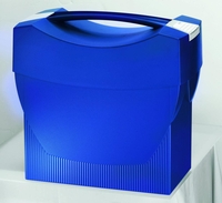 HAN Hängeregistraturboxen Swing Box Mit Deckel blau bis DIN A4 39, 7 x 15, 4 x 34, 7 cm