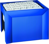 HAN Hängeregistraturkörbe Hängeregistraturk.Karat blau DIN A4 36, 0 x 32, 0 x 26, 4 cm
